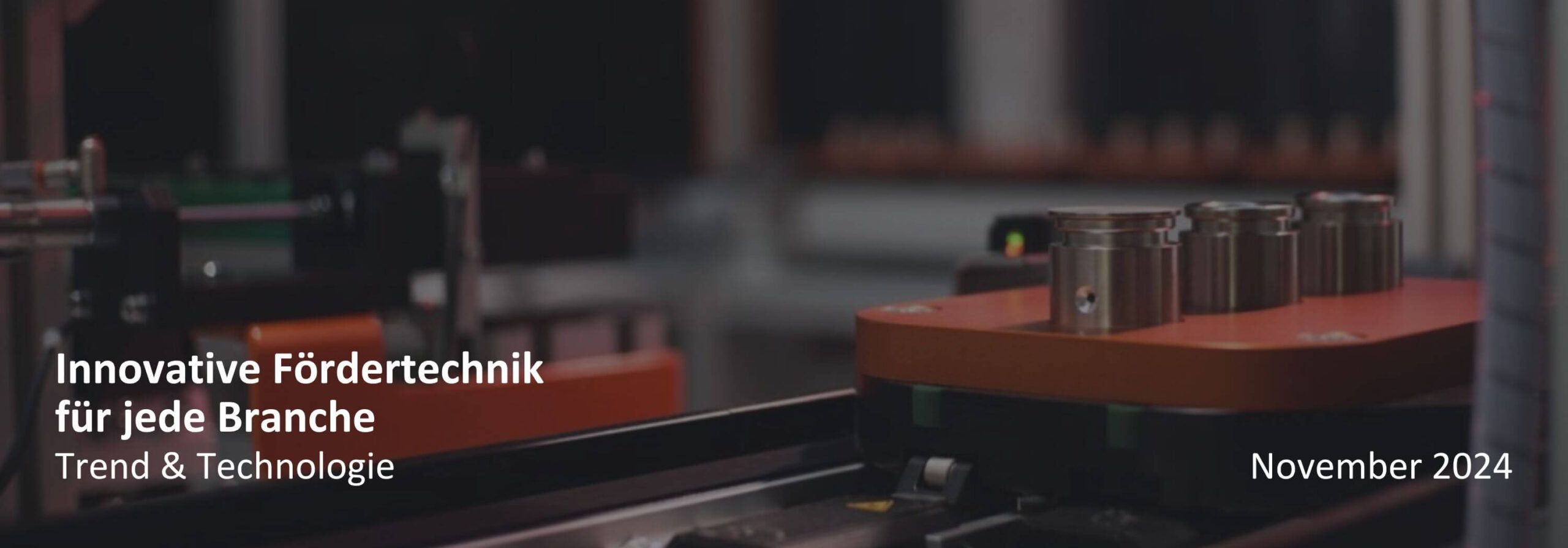 Innovative Fördertechnik für jede Branche